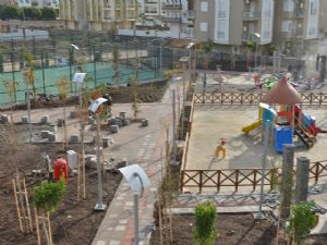 HURMA MAHALLESİNE MODERN PARK